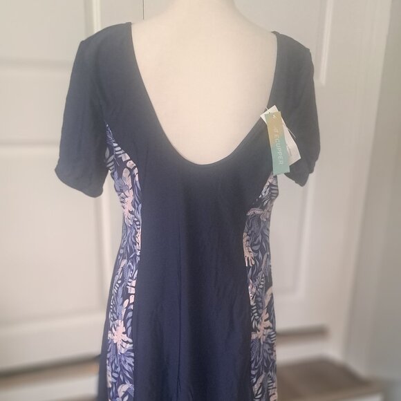 Ecupper One Piece Sleeves Plus Size Modest Tummy Control Swimsuit 4XL NWT - Picture 6 of 10